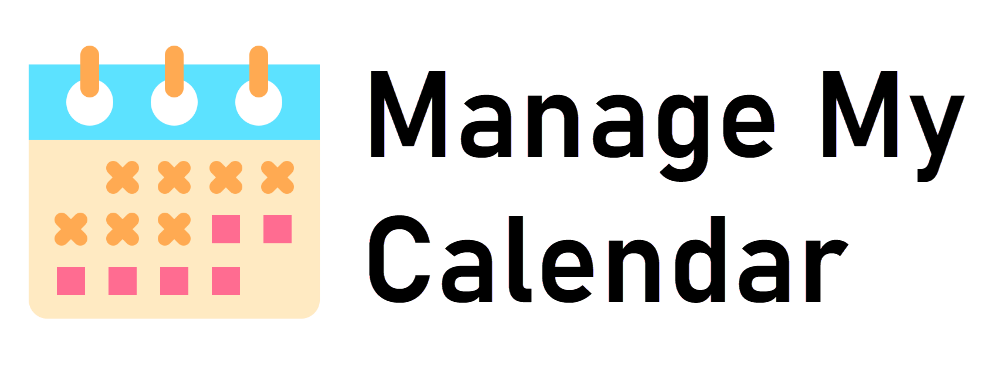 Manage My Calendar
